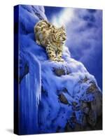 Snowy Cliff-Joh Naito-Stretched Canvas