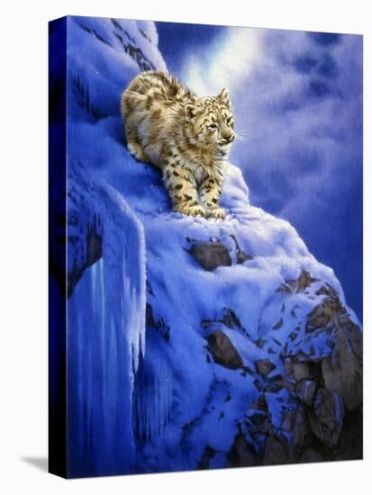Snowy Cliff-Joh Naito-Stretched Canvas