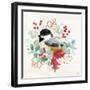 Snowy Critters V-Dina June-Framed Art Print