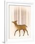 Snowy Doe-Ryan Fowler-Framed Art Print