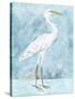 Snowy Egret II-Melissa Wang-Stretched Canvas