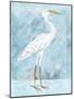 Snowy Egret II-Melissa Wang-Mounted Art Print