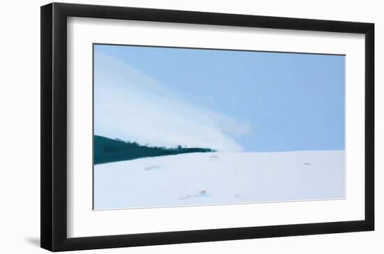 Snowy Field-Igor Nekraha-Framed Art Print