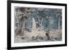 Snowy Forest, 1835-Andreas Achenbach-Framed Giclee Print