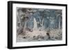 Snowy Forest, 1835-Andreas Achenbach-Framed Giclee Print