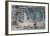 Snowy Forest, 1835-Andreas Achenbach-Framed Giclee Print