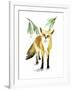 Snowy Fox II-Annie Warren-Framed Art Print