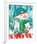 Snowy Fun II-Veronique Charron-Framed Premium Giclee Print