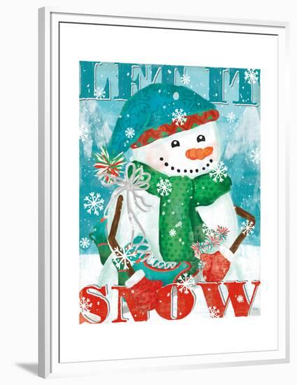 Snowy Fun II-Veronique Charron-Framed Premium Giclee Print