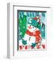 Snowy Fun III-Veronique Charron-Framed Art Print