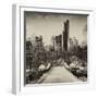 Snowy Gapstow Bridge of Central Park, Manhattan in New York City-Philippe Hugonnard-Framed Photographic Print