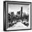 Snowy Gapstow Bridge of Central Park, Manhattan in New York City-Philippe Hugonnard-Framed Photographic Print