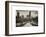 Snowy Gapstow Bridge of Central Park, Manhattan in New York City-Philippe Hugonnard-Framed Art Print
