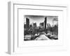 Snowy Gapstow Bridge of Central Park, Manhattan in New York City-Philippe Hugonnard-Framed Art Print