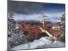 Snowy Grand Canyon III-David Drost-Mounted Photographic Print