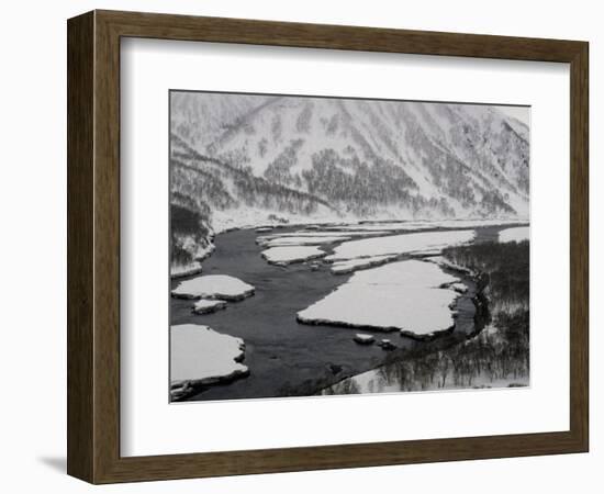 Snowy Kamchatka in Russia-Michael Brown-Framed Photographic Print