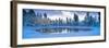 Snowy Lake-David Nunuk-Framed Photographic Print