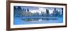 Snowy Lake-David Nunuk-Framed Photographic Print