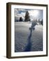 Snowy Landscape, Arosa, Switzerland-Alessandro Della Bella-Framed Photographic Print