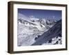 Snowy Landscape Seen from Arapahoe Peak, Colorado-Michael Brown-Framed Photographic Print