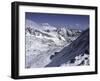 Snowy Landscape Seen from Arapahoe Peak, Colorado-Michael Brown-Framed Photographic Print