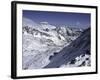 Snowy Landscape Seen from Arapahoe Peak, Colorado-Michael Brown-Framed Photographic Print