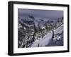 Snowy Landscape Seen from Arapahoe Peak, Colorado-Michael Brown-Framed Photographic Print