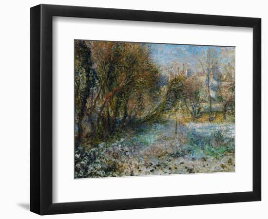 Snowy Landscape-Pierre-Auguste Renoir-Framed Giclee Print