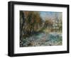 Snowy Landscape-Pierre-Auguste Renoir-Framed Giclee Print