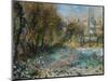 Snowy Landscape-Pierre-Auguste Renoir-Mounted Giclee Print