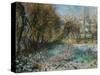 Snowy Landscape-Pierre-Auguste Renoir-Stretched Canvas