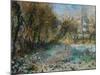 Snowy Landscape-Pierre-Auguste Renoir-Mounted Giclee Print