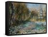 Snowy Landscape-Pierre-Auguste Renoir-Framed Stretched Canvas