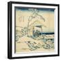 Snowy Morning at Koishikawa, C.1831-34-Katsushika Hokusai-Framed Giclee Print