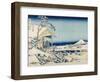 Snowy Morning at Koishikawa-Katsushika Hokusai-Framed Art Print