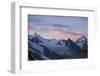 Snowy Mountain Landscape, Mountain Range, Bishorn, Summit, Trekking, Switzerland-Peter Kreil-Framed Photographic Print