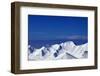 Snowy Mountains at Sunny Day. Panoramic View-BSANI-Framed Photographic Print