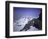 Snowy Mountains in Alaska, USA-Michael Brown-Framed Photographic Print