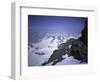 Snowy Mountains in Alaska, USA-Michael Brown-Framed Photographic Print