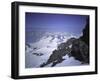 Snowy Mountains in Alaska, USA-Michael Brown-Framed Photographic Print