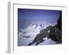 Snowy Mountains in Alaska, USA-Michael Brown-Framed Photographic Print