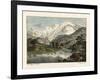 Snowy Mountains-null-Framed Giclee Print