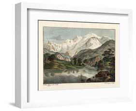 Snowy Mountains-null-Framed Giclee Print