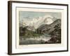 Snowy Mountains-null-Framed Giclee Print