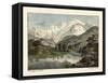 Snowy Mountains-null-Framed Stretched Canvas