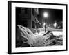 Snowy Night, Woodstock, Vermont, 1940-Marion Post Wolcott-Framed Photo