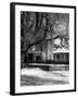 Snowy Old School House-null-Framed Photographic Print