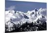 Snowy Olympic Mountains-Douglas Taylor-Mounted Photo