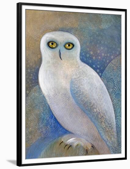 Snowy Owl 1-Oxana Zaika-Framed Premium Giclee Print