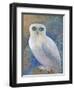 Snowy Owl 1-Oxana Zaika-Framed Premium Giclee Print